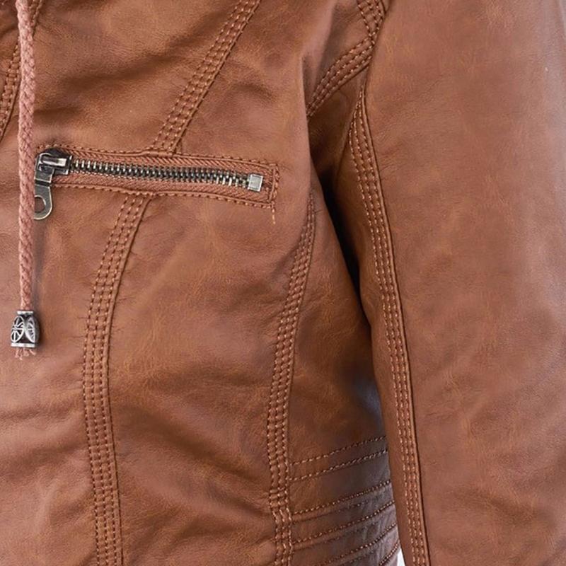 Marga | Stijlvolle Jas | Klassieke Moto Jacket | Hoge Kwaliteit