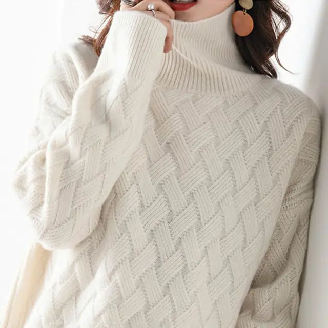 Stijlvolle Cashmere Coltrui | Luxe Herfst Sweater