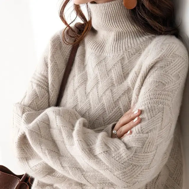 Stijlvolle Cashmere Coltrui | Luxe Herfst Sweater