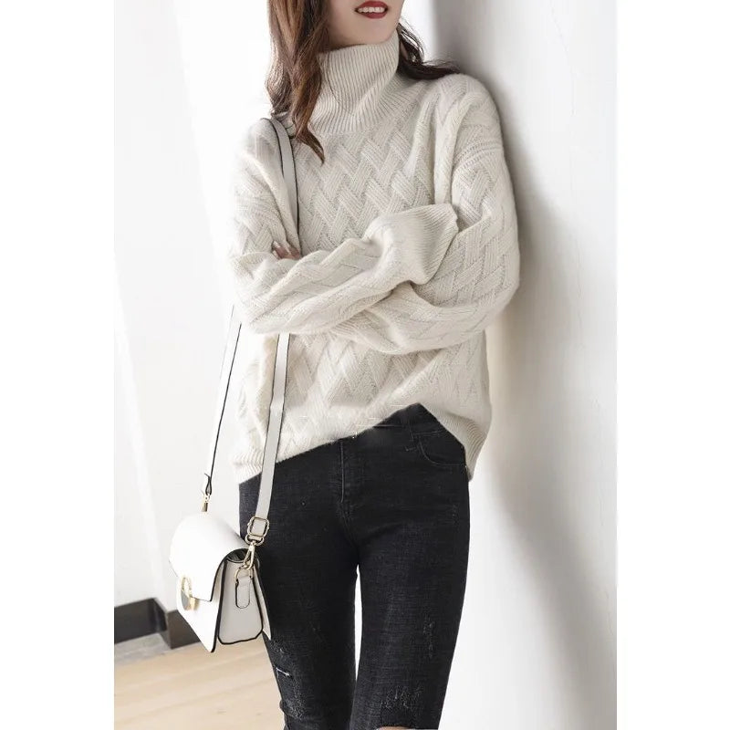 Stijlvolle Cashmere Coltrui | Luxe Herfst Sweater