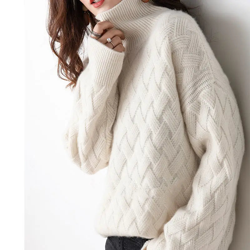 Stijlvolle Cashmere Coltrui | Luxe Herfst Sweater