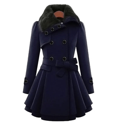 Nienke | Stijlvolle Lange Dames Winterjas - Warm en Comfortabel