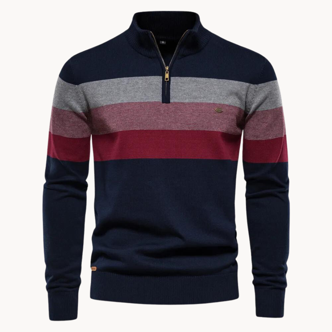 Stijlvolle Half-Zip Trui  | Comfortabele en Modieuze Pasvorm