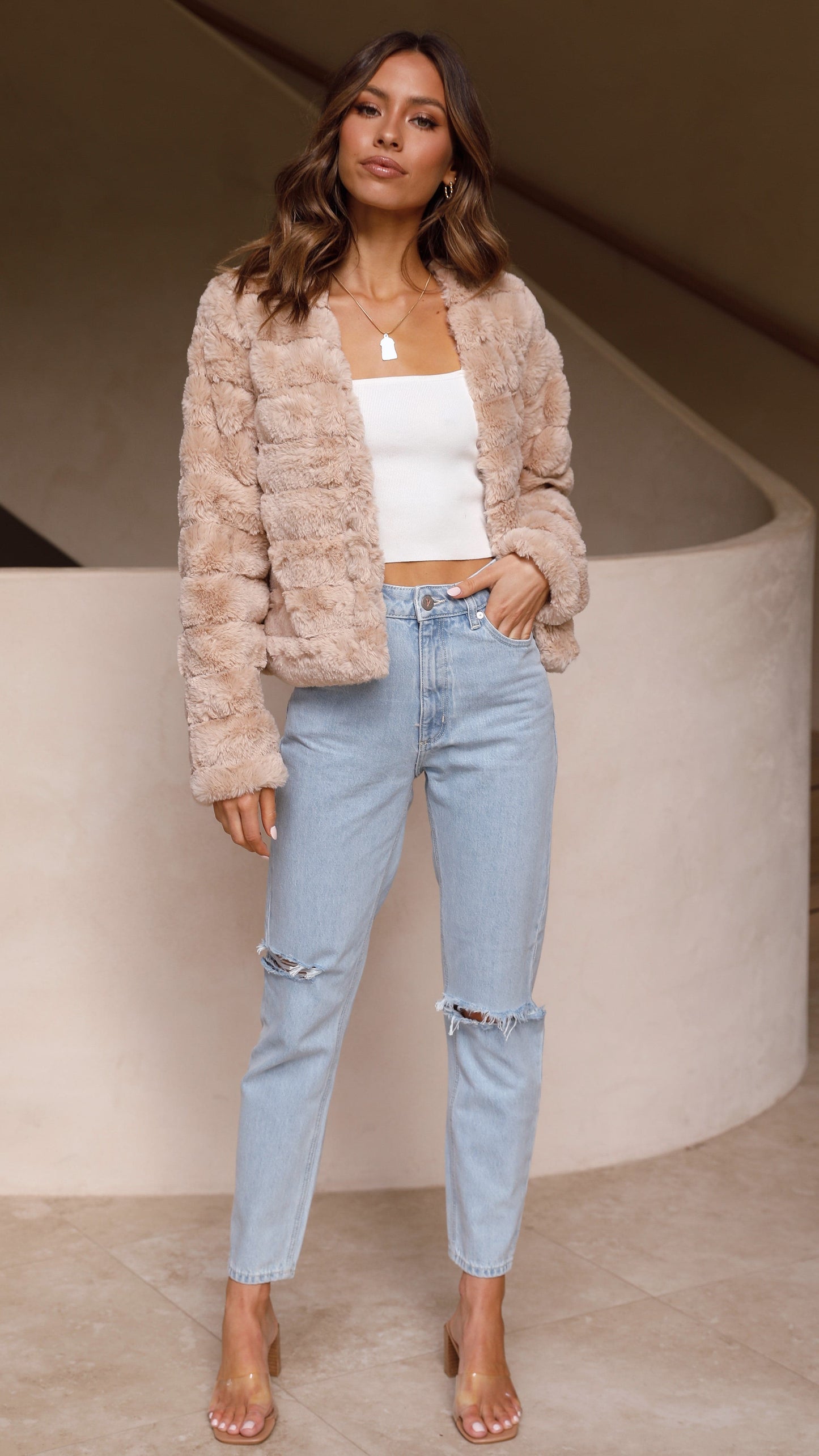 Loesje | Stijlvol Luxe Dames Crop Jacket