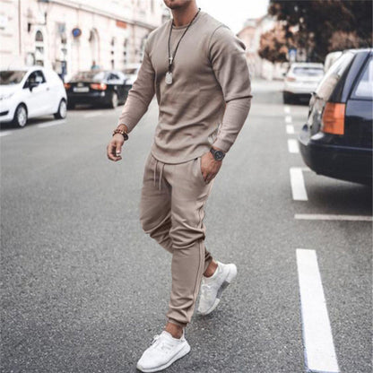Rinus | Lichte heren trainingspak set - Ademend zomeroutfit