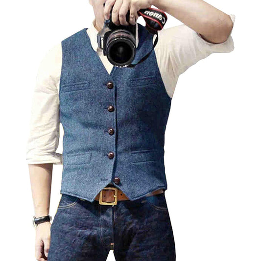 Arie | Stijlvol heren zomergilet met elegante pasvorm