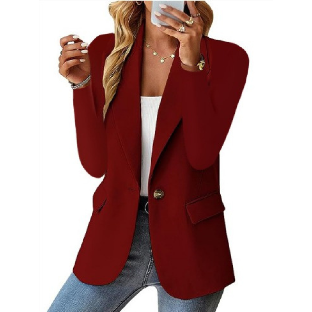 Jantine | Stijlvolle Damesblazer met Luxe Afwerking