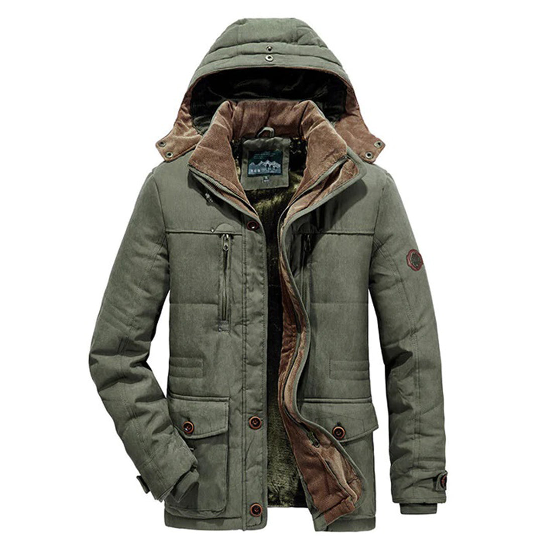 Rob | Warme Heren Winterjas met Fleecevoering