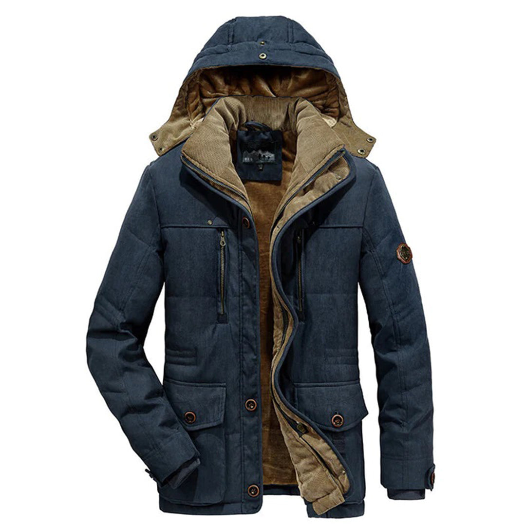Rob | Warme Heren Winterjas met Fleecevoering
