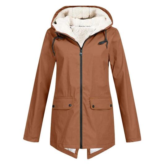 Kelly | Stijlvolle Dames Trenchcoat | Waterdicht en Met Capuchon