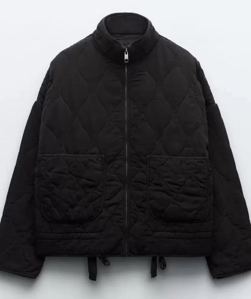 Esther | Stijlvolle Pocket-Detail Everyday Jas