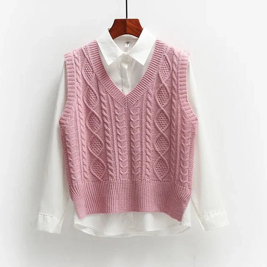 Sofie | Stijlvol Dames Vest | Kabelgebreid Comfortabel