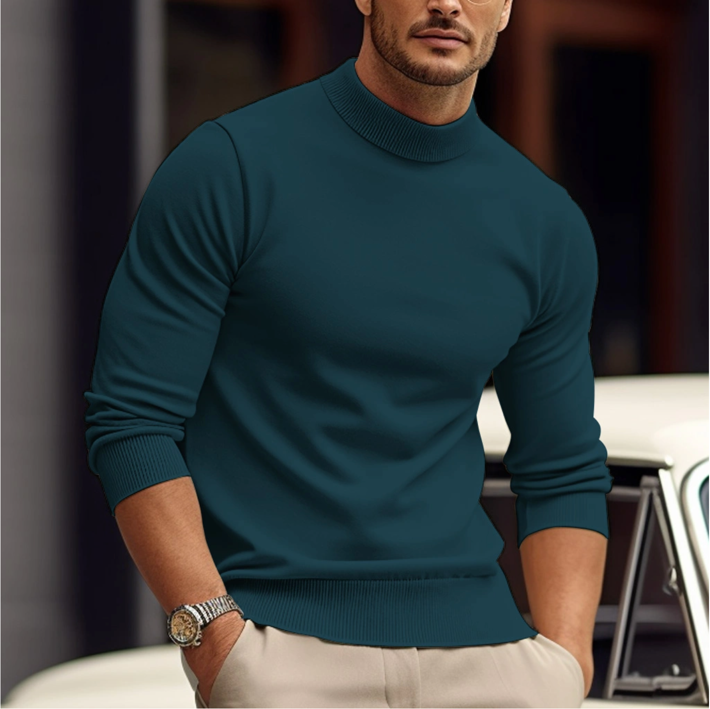 Mick | Moderne Comfortabele Heren Sweater