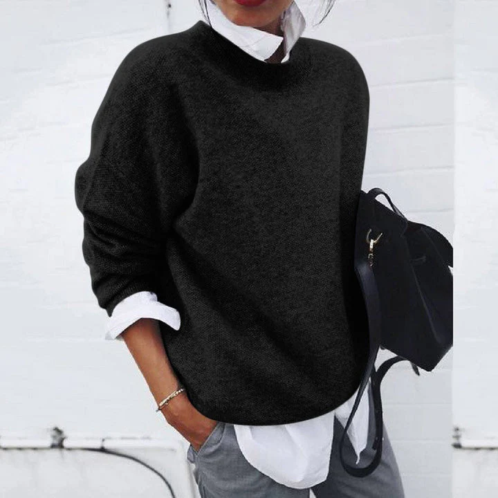 Zachte Casual Cashmere Trui met Effie Design