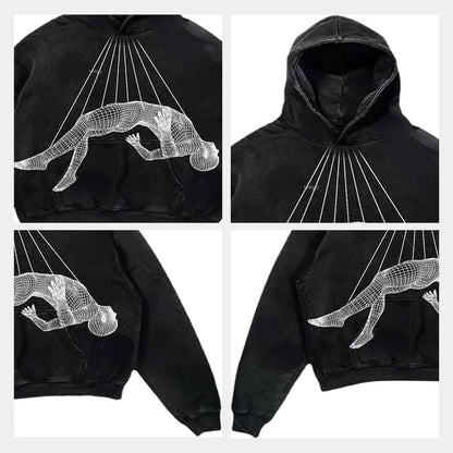 Unisex Graphic Hoodie Collectie – Unieke Prints en Stijlvolle Streetwear