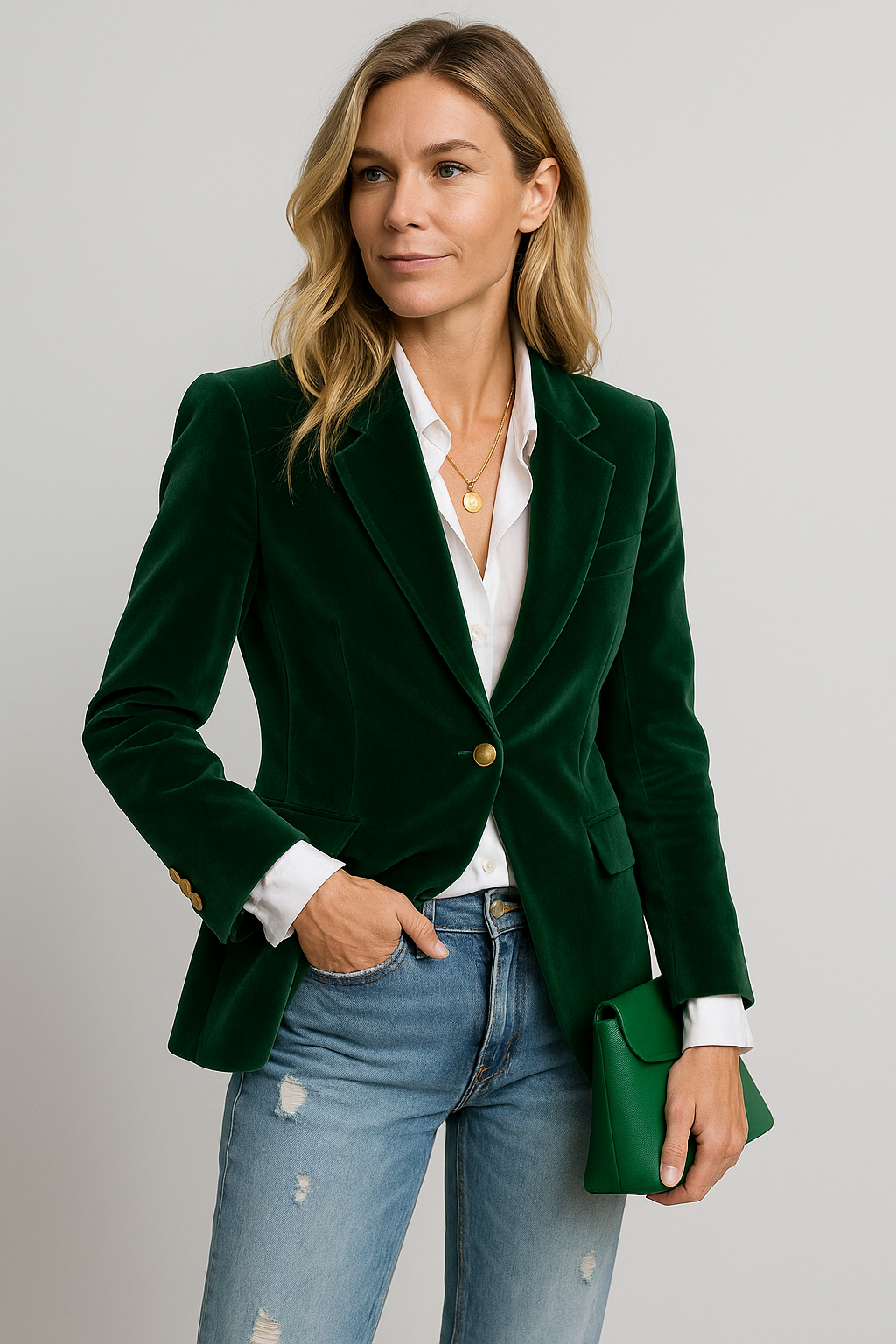 Mireille | Stijlvolle Dames Blazer van Velours
