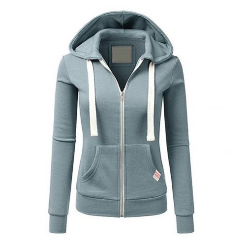 Zoe | Warme Dames-hoodie met Rits en Capuchon