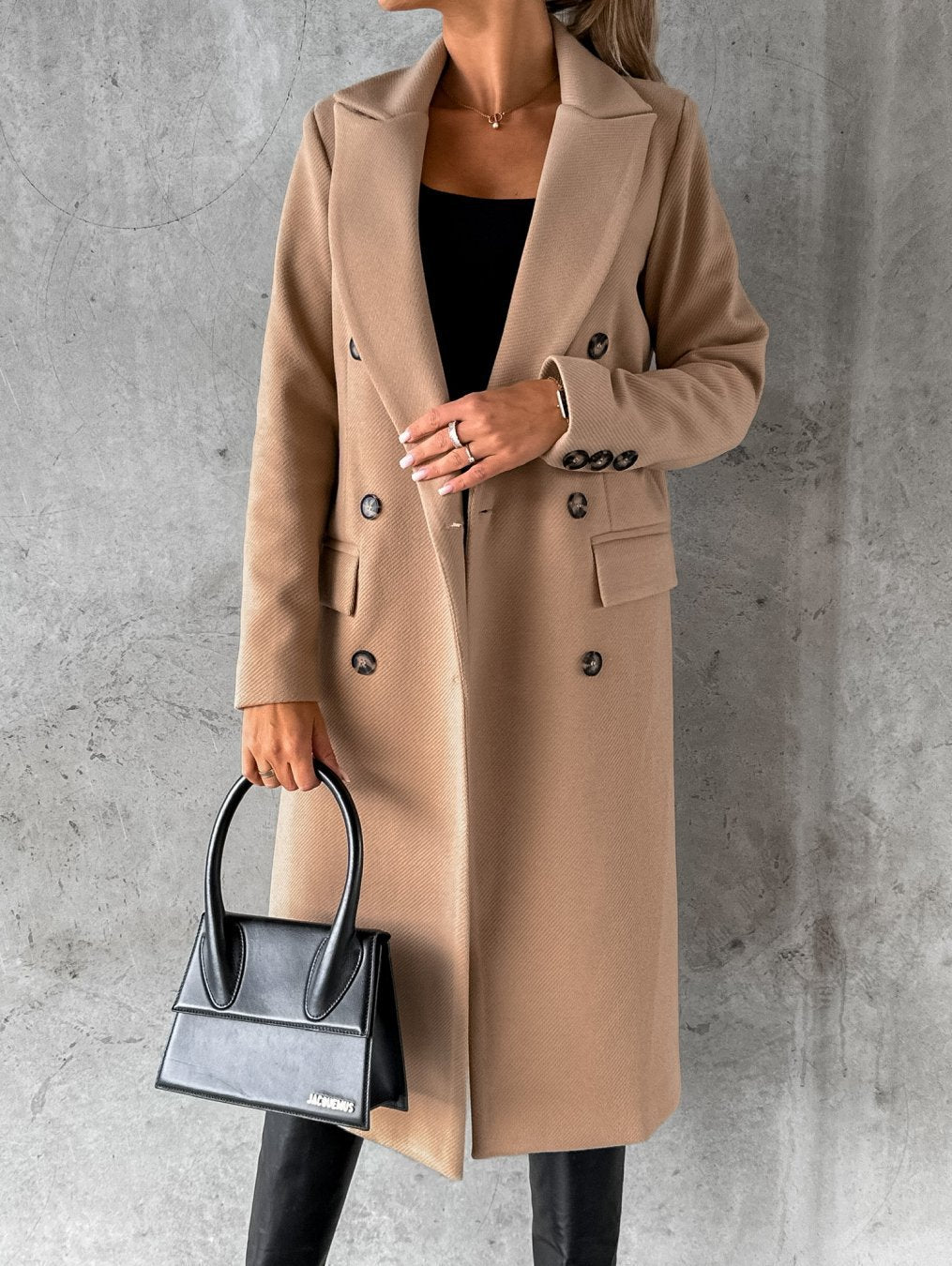 Marina | Stijlvolle Lange Damesjas met Elegante Pasvorm