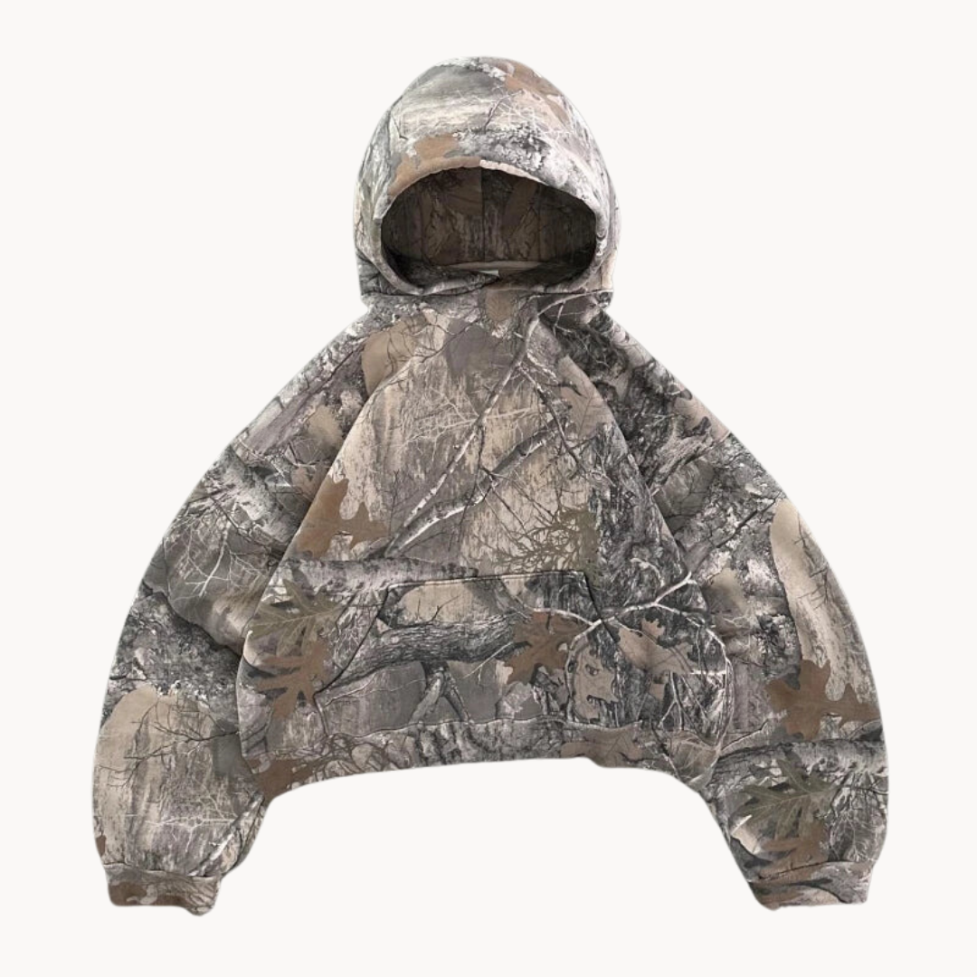 Stijlvolle Camouflage Hoodie | Comfortabele Relaxed Fit