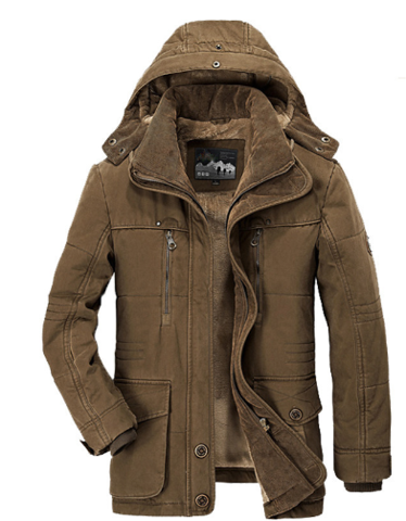 Rob | Warme Heren Winterjas met Fleecevoering