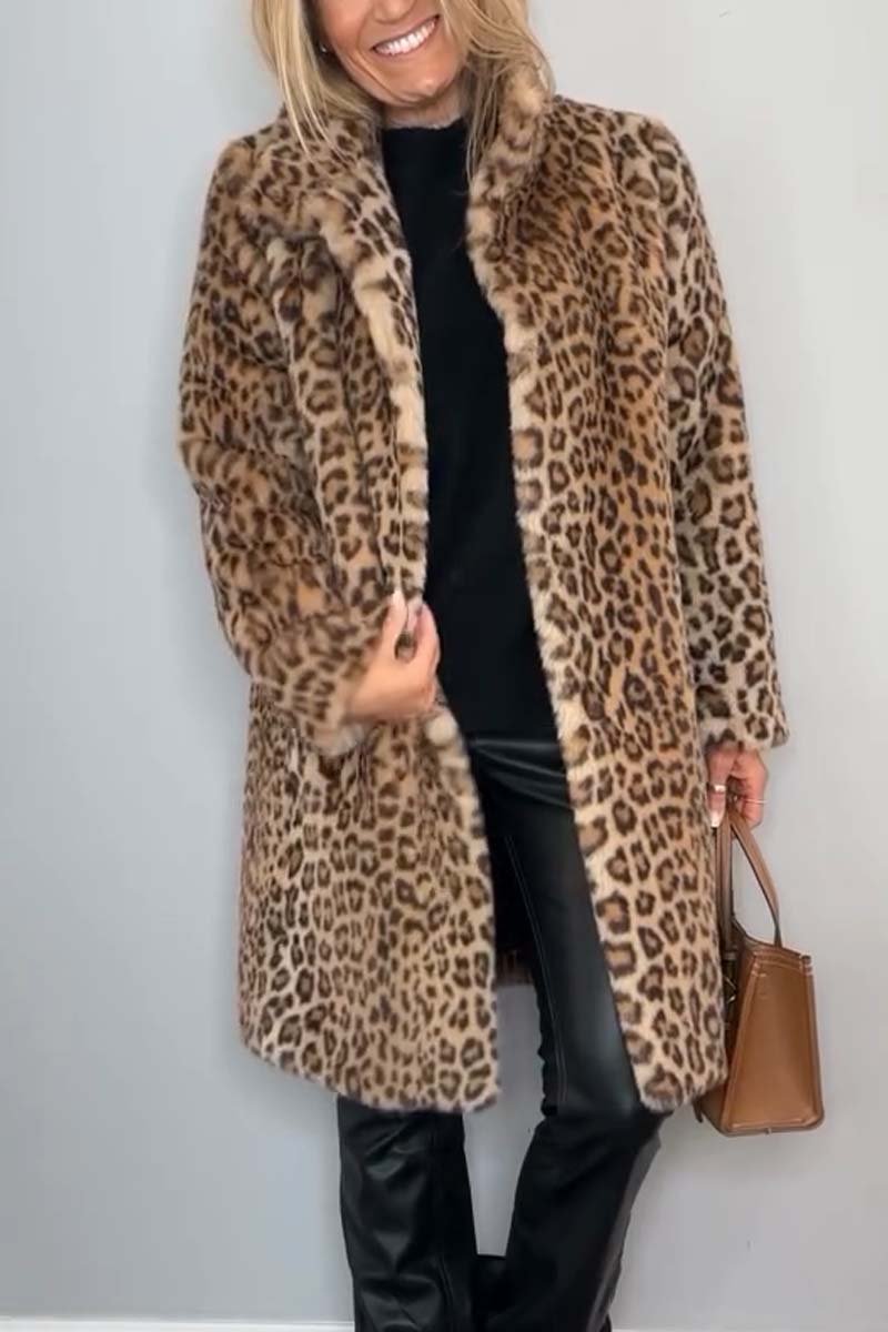 Eline | Luxueuze Luipaardjas voor Dames