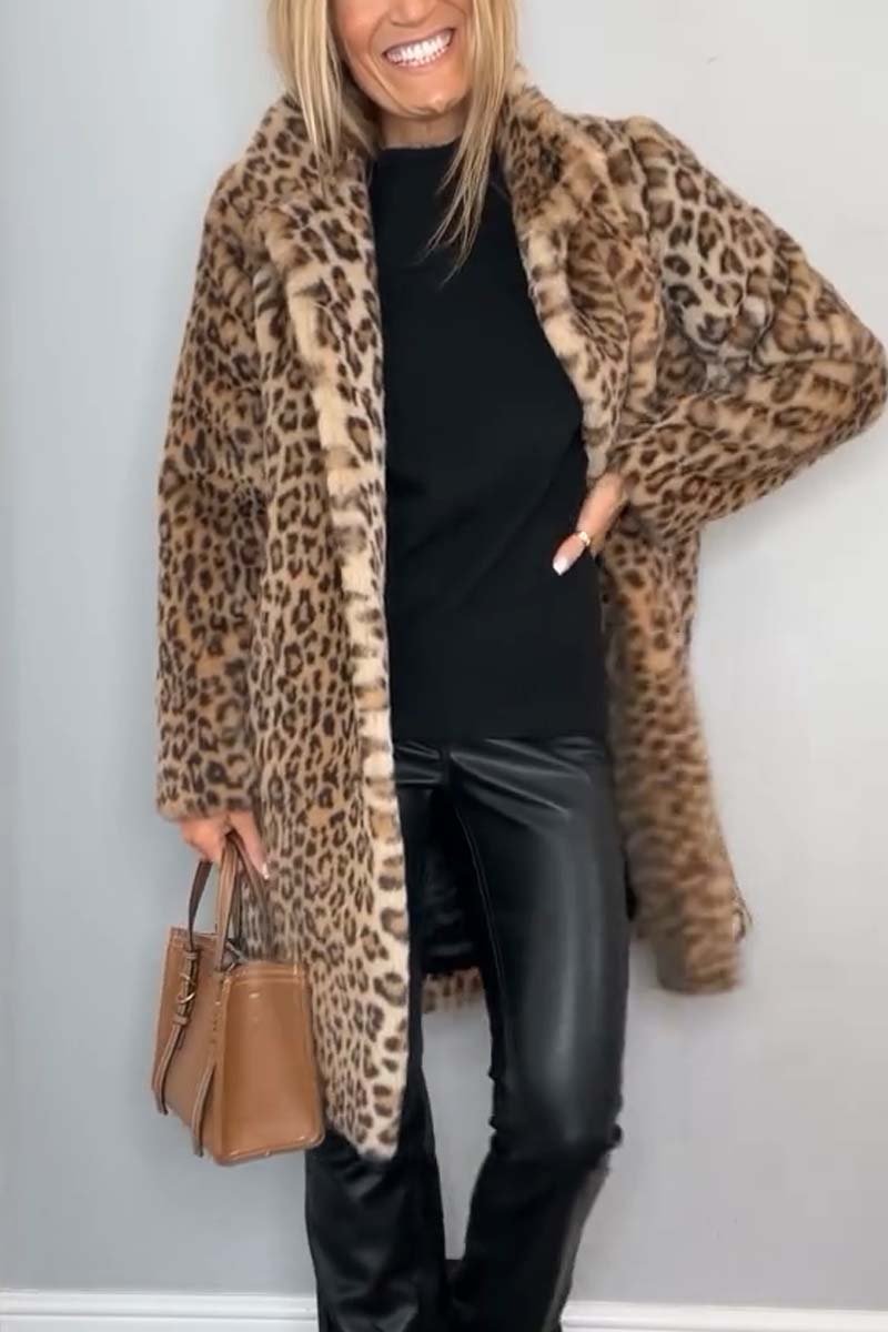 Eline | Luxueuze Luipaardjas voor Dames