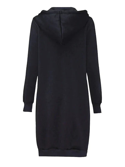 Elly | Stijlvolle Dames Longline Zip Hoodie