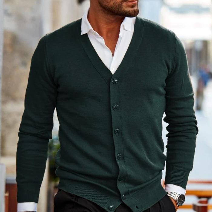 Durk | Stijlvol Heren Vest Comfortabele Casual Cardigan